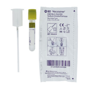 Urin Vacutainer mit Borsäure 4 ml